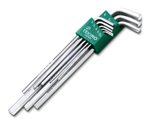 =TEKIRO Kunci L Set Panjang - 8PCS 2-10mm