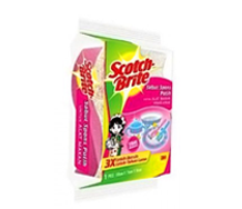 =SCOTCH BRITE White Scour Sponge - ID 32 3 x 4
