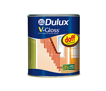 =Dulux V-Gloss Black Doff