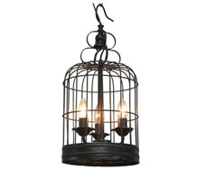 =ERA SINAR Lampu Gantung 6653-3 BK